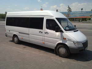 Аренда микроавтобуса в Волгограде. Mercedes-Benz Sprinter